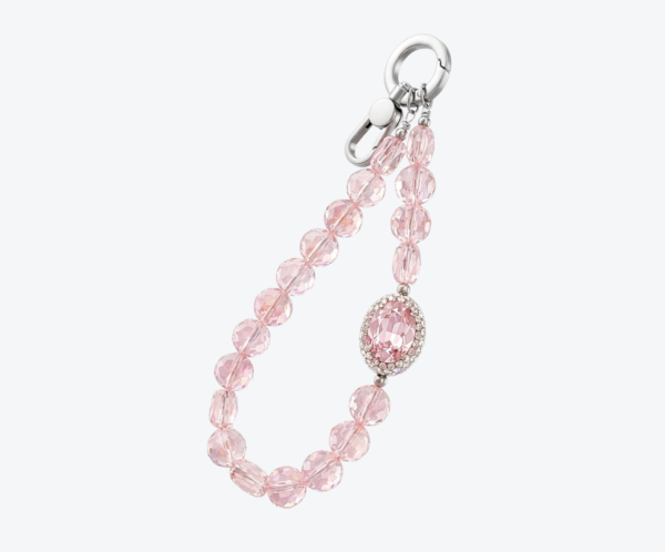 Colgante Cristal Rosa Elegance